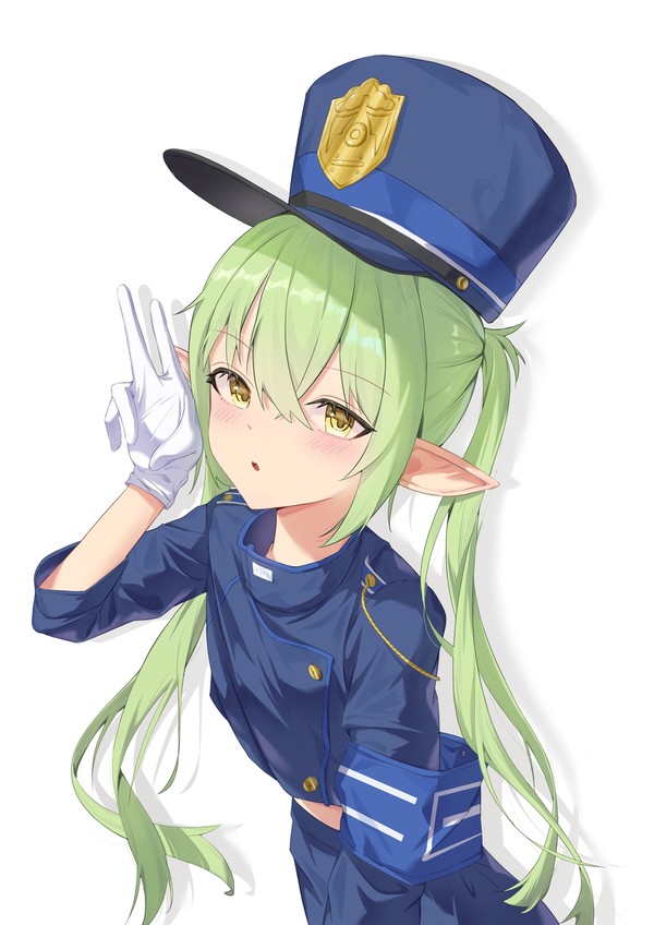 小橘比个耶