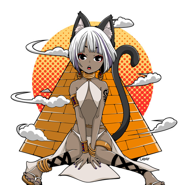猫耳褐色肌エジプトとか流行ったやつ
