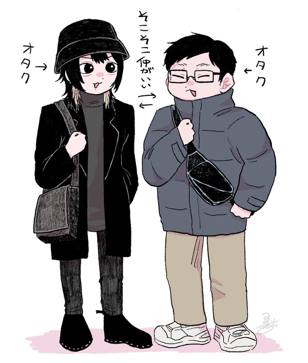 この2人がただラーメンを食べるだけのお話