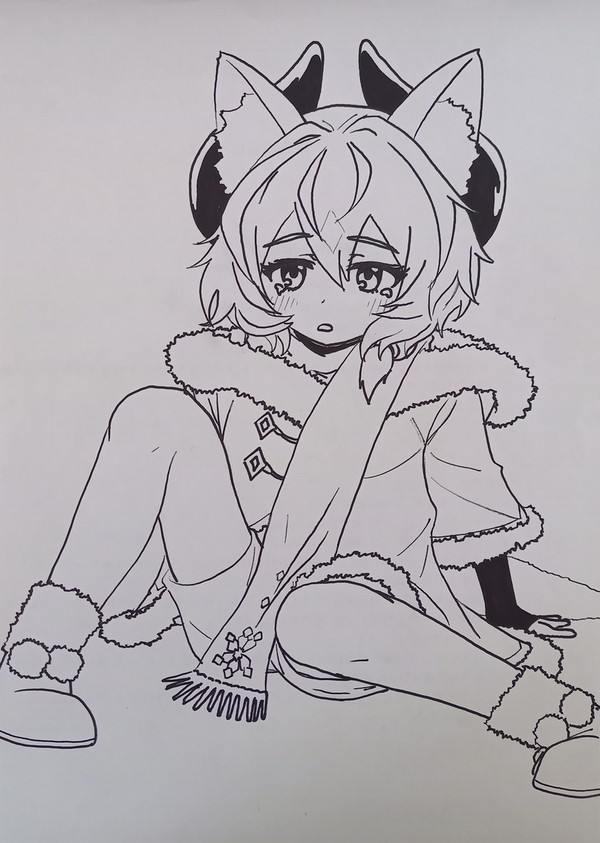 尻もち