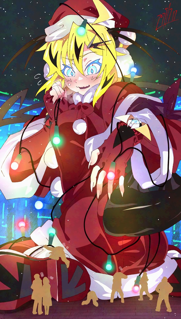 自分自身がイルミネーションと化してしまった怪獣少女 - 1/1