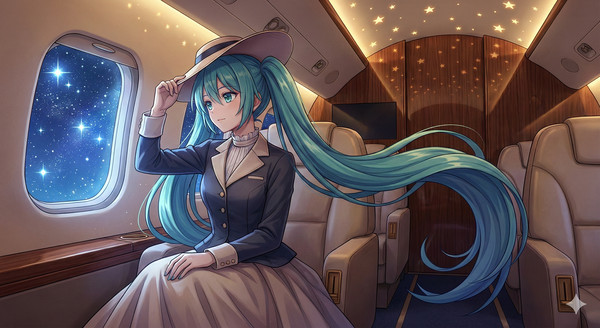 高級感のある初音ミク