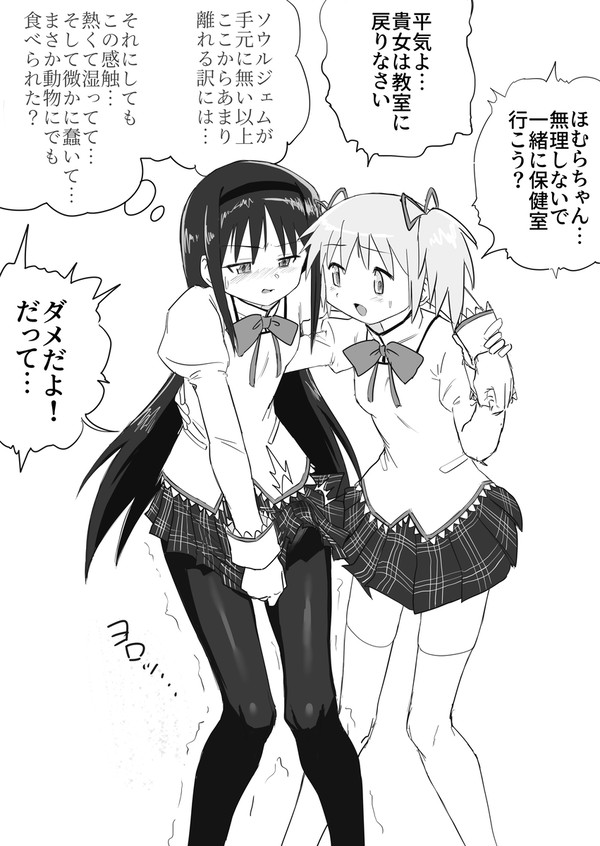 ふたなりちんぽとソウルジェムの感覚が同期してるタイプの暁美ほむら