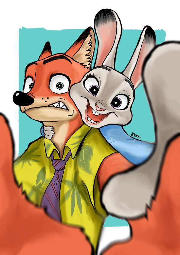 ニックとジュディ🦊⭐️🐰