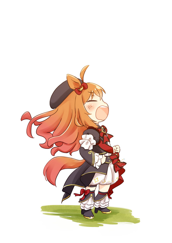 悔し泣きするロイヤルファミリーちゃん