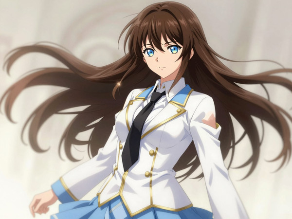 Verdandi Fate in school uniform