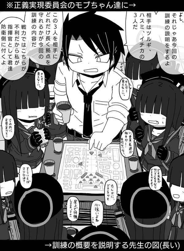 拠点防衛訓練