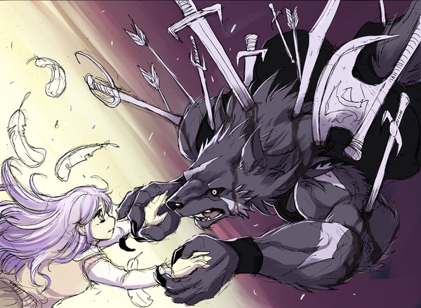 ワーウルフと少女・2
