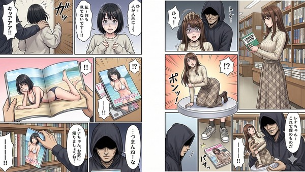 フィギュア化、写真集化