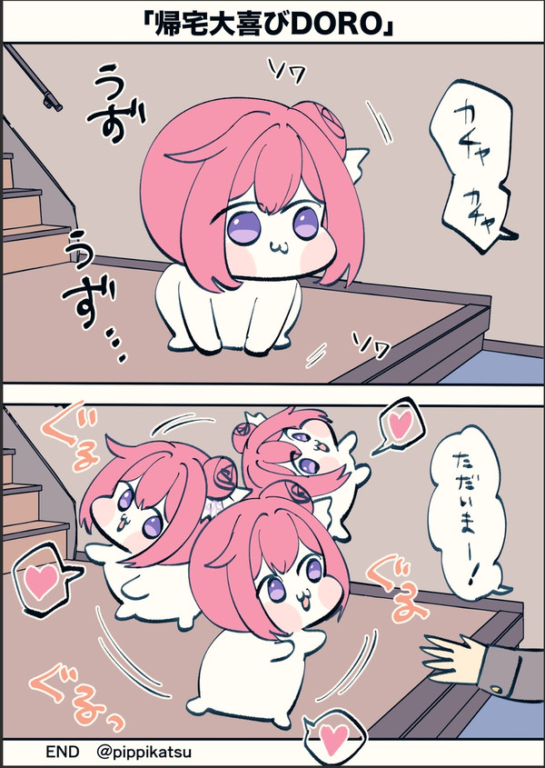 帰宅大喜びDORO