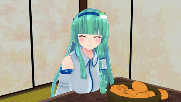 早苗inこたつ