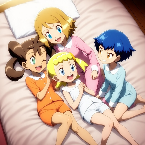 パジャマパーティー1 ポケモンガールズ