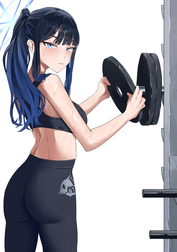 Saori at the Gym