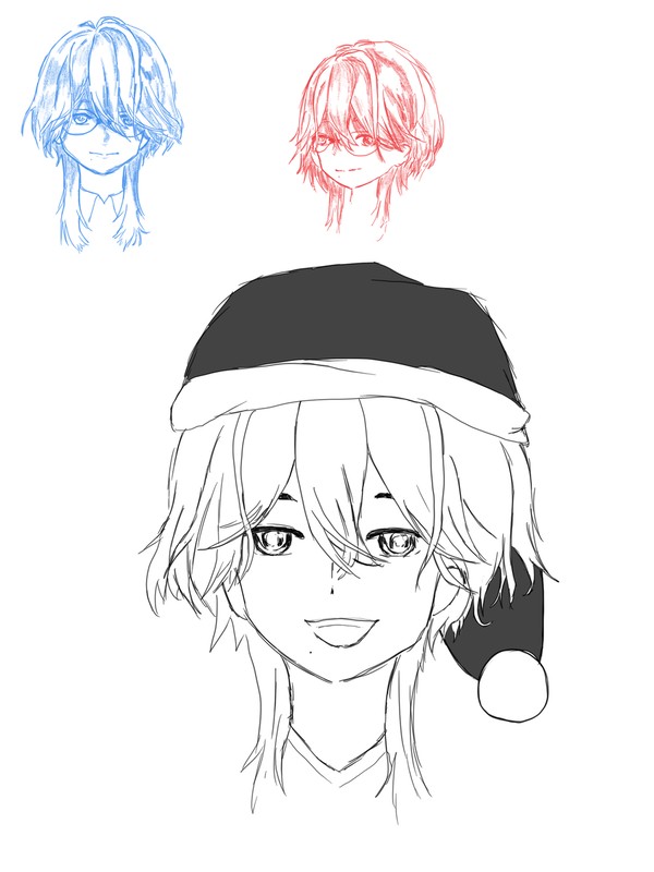 樹帆さん！の練習＆落書きしてみた