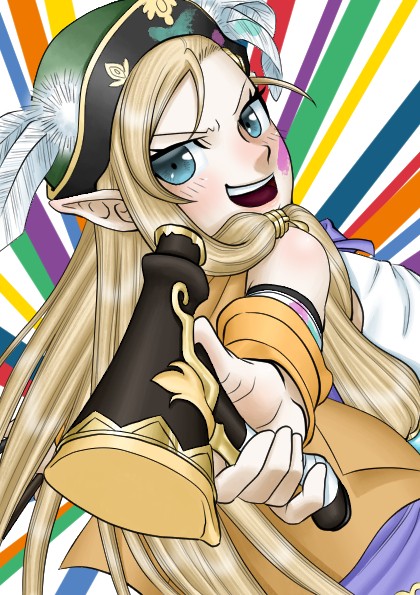 レインボ～！