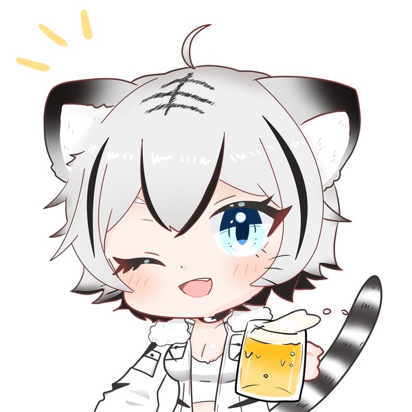 依頼品[vtuber秋白ケイカ様(乾杯)]