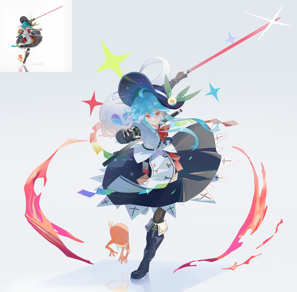 天子 上色作业练习
