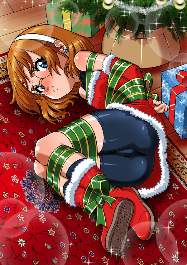 サラ、クリスマスにすっかり包み込まれた