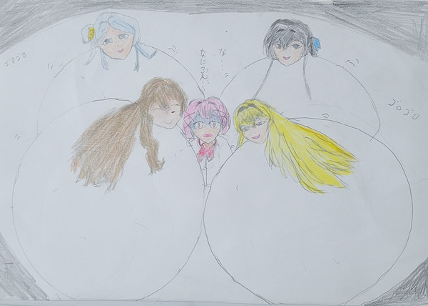 雪だるまに囲まれるとかムリ…。