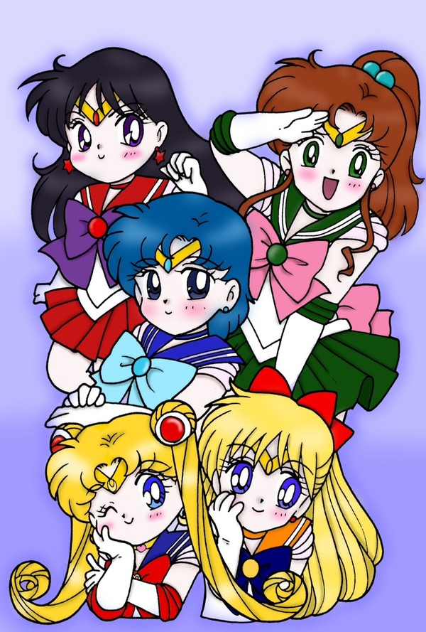 線画ぬってみた