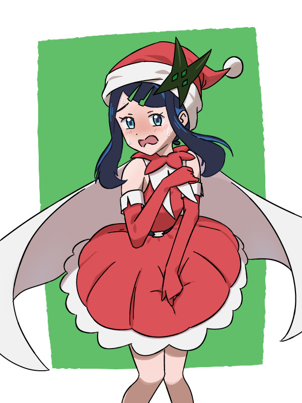 リコ(サンタ)落書き