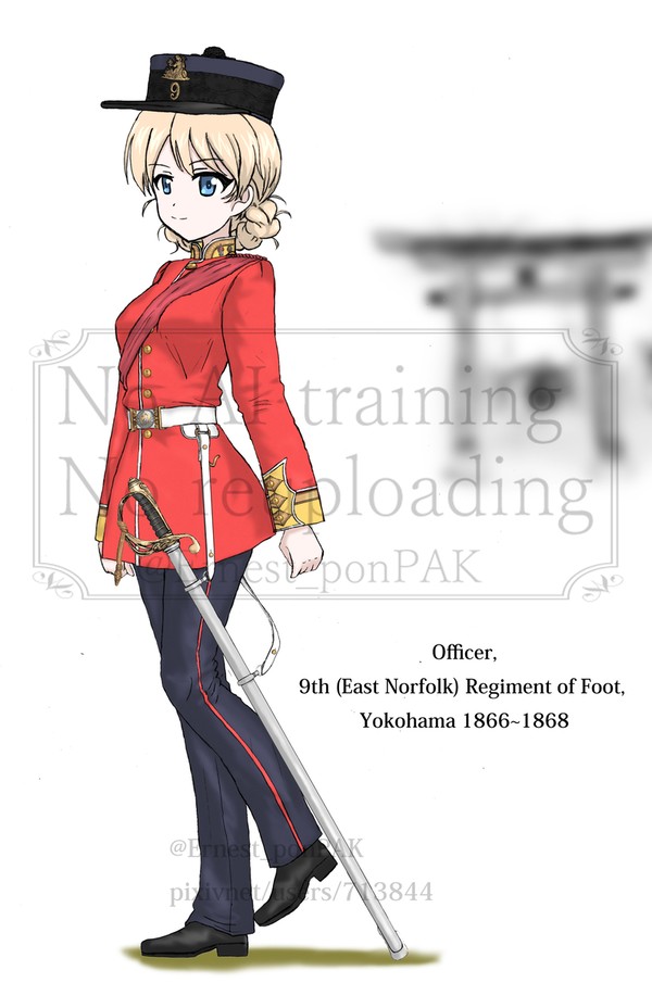 ダージリン様+横浜の駐留イギリス軍将校(1866~1868)