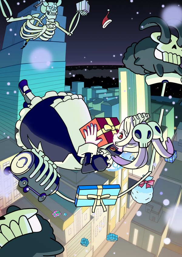 Skullgirls Christmas【冬コミ新刊表紙】