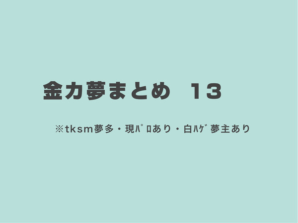 金カ夢13