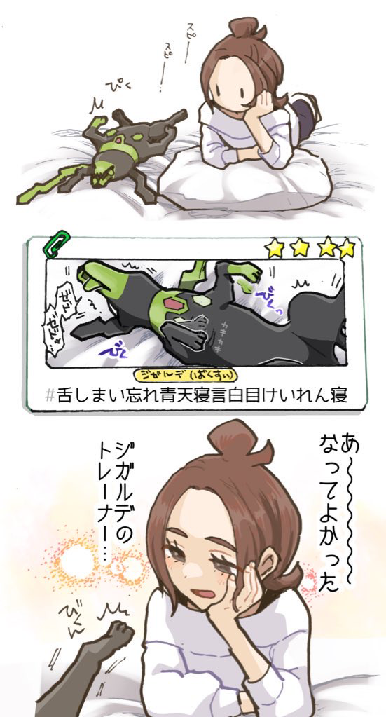 ジガルデくんの家になりたい