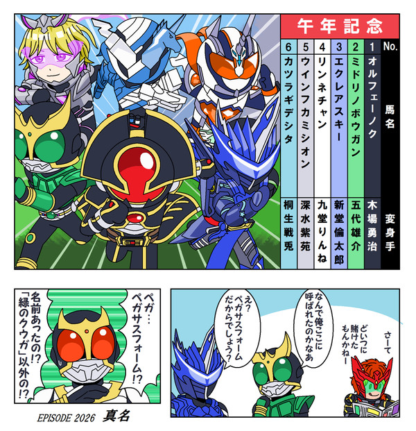 明けましてウマライダー - 1/1
