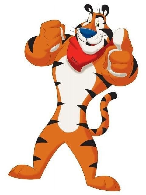 ケロッグのトニー・ザ・タイガーみたい www🐯👮‍♂️