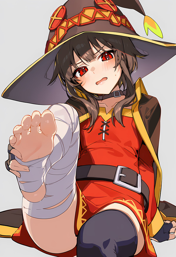 めぐみん足裏
