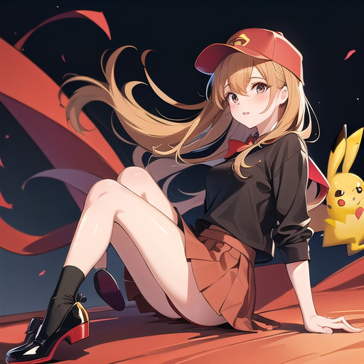 AI作成・任天堂娘(ポケモン風)