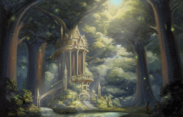 Castle in the Forest