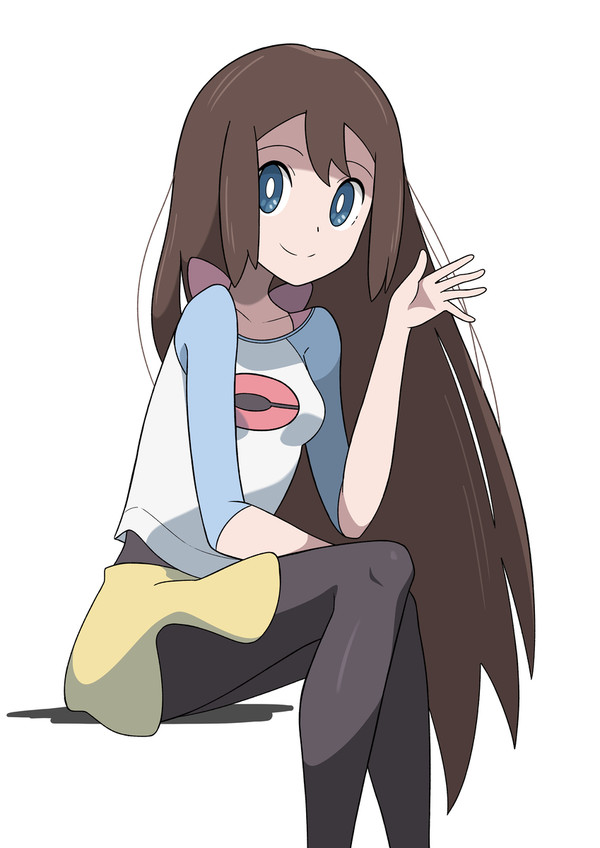 髪をおろしたメイちゃん