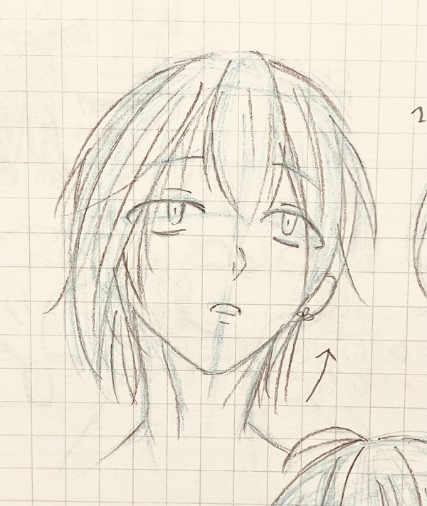 伯玖さん顔角度練習中