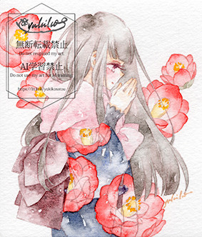 1月椿