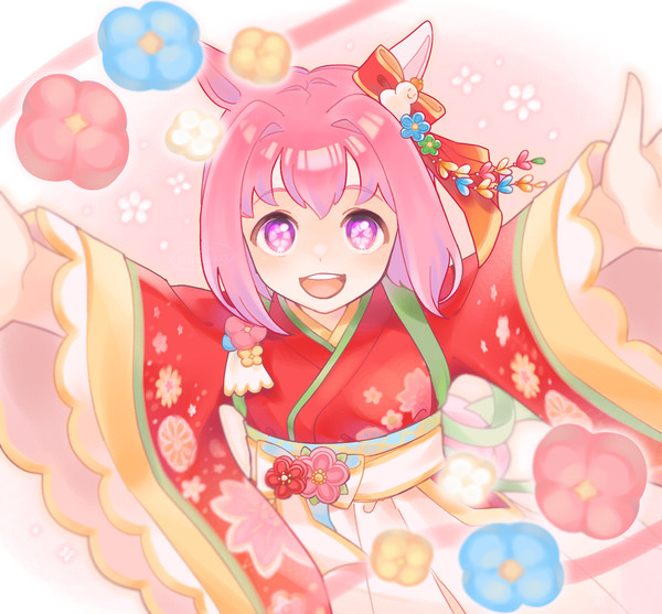 あけましておめでとうらら‼️🌸🎀