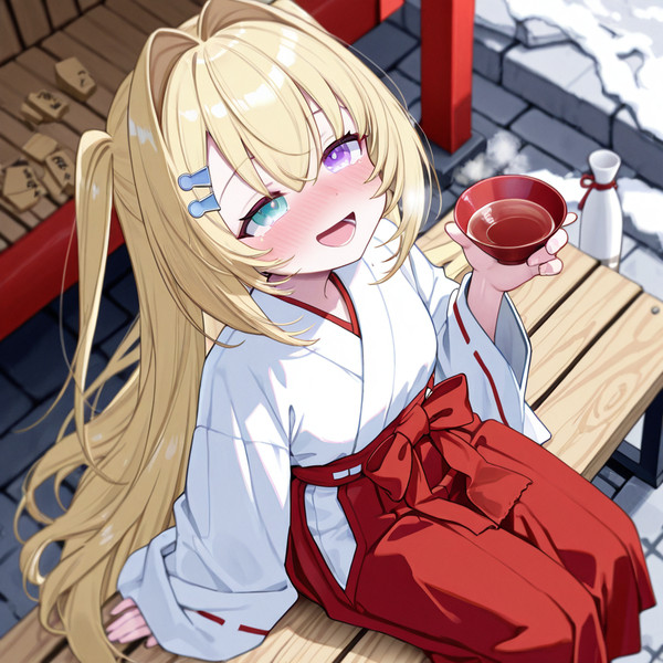 酔っぱ巫女メメ様