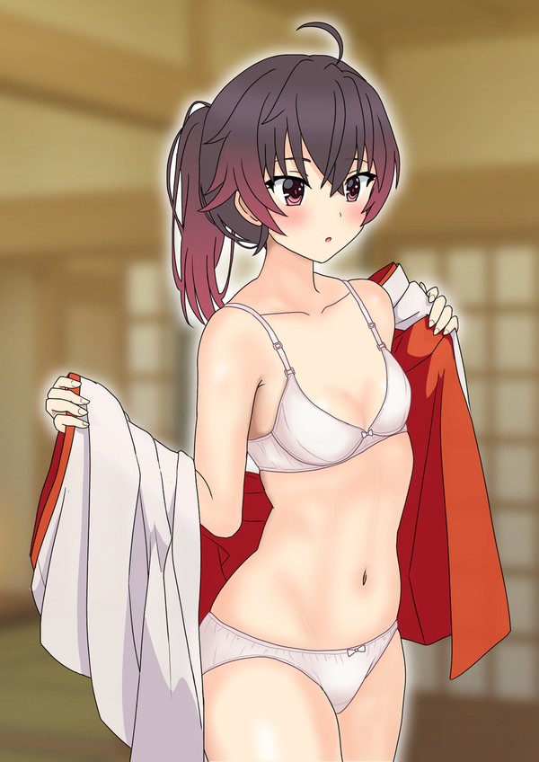 安桜神社の看板巫女