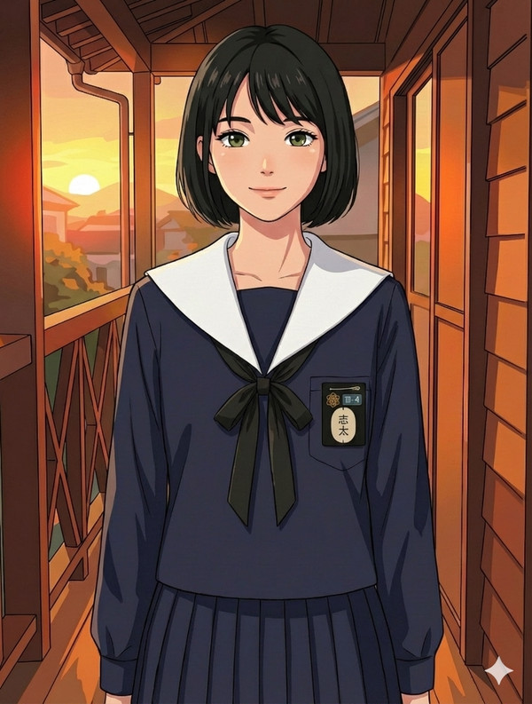女子中学生→OL
