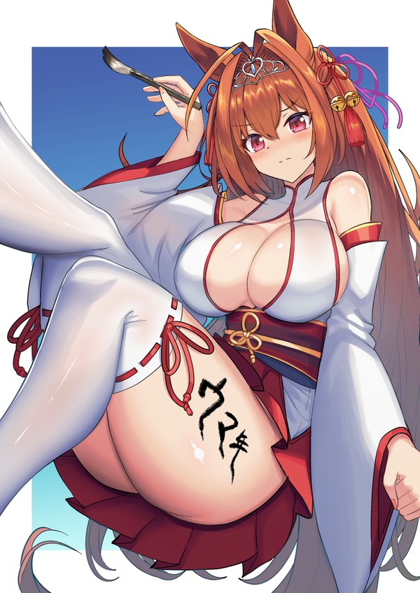 巫女服っぽいダイワスカーレット