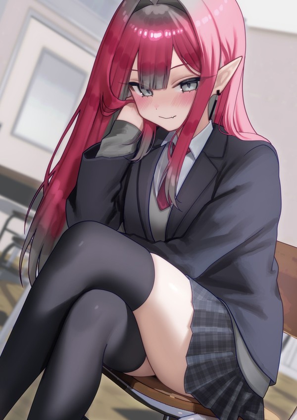 後ろの席のバーヴァン・シーちゃん