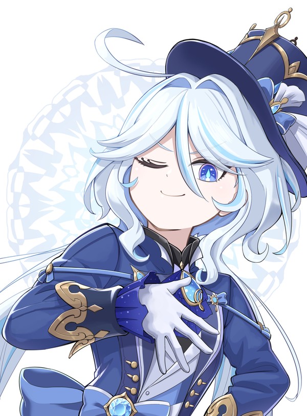 練習で描いたフリーナ