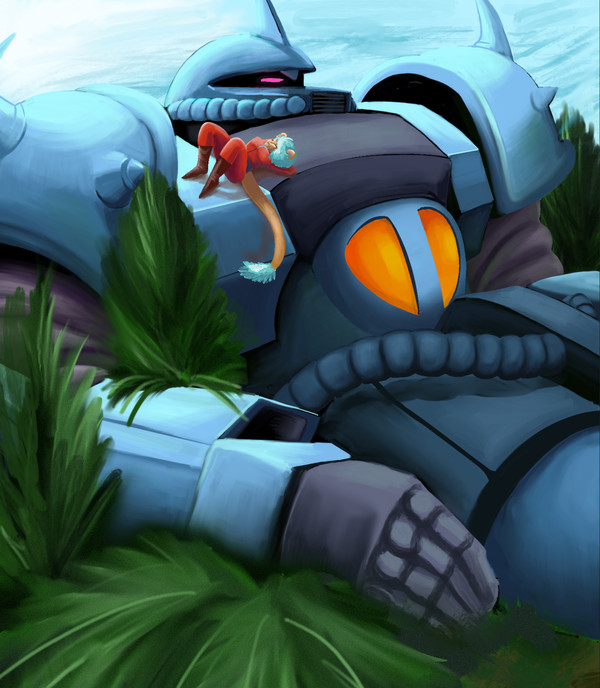 Gouf art for a friend