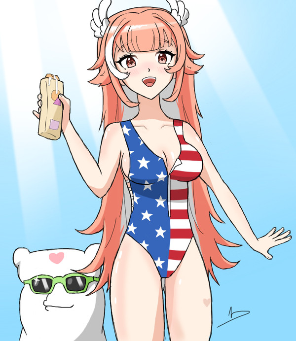 Murica' swimsuit PillowDear