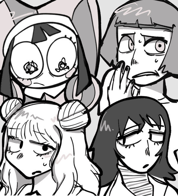 オドオドしてる不遇系女性キャラ達【※若干クロスオーバー】