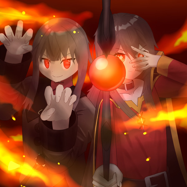胡桃・めぐみんの衣装チェンジ