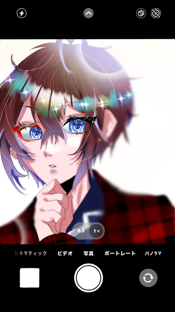 カメラ目線のリドルくん