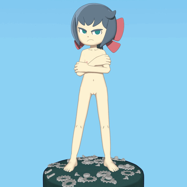 Constanze 3D model nude